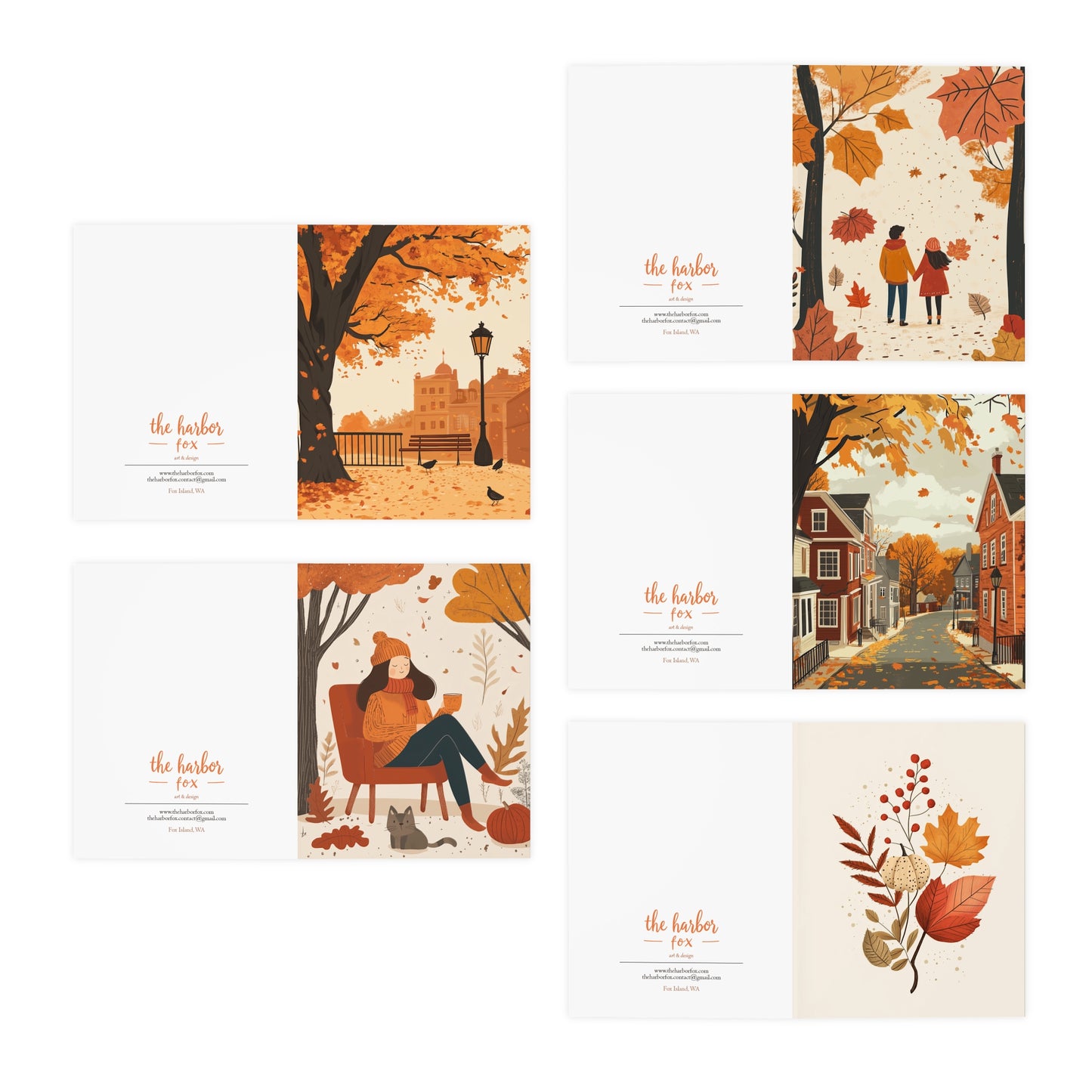 Always October Greeting Cards (5-Pack) ✉️