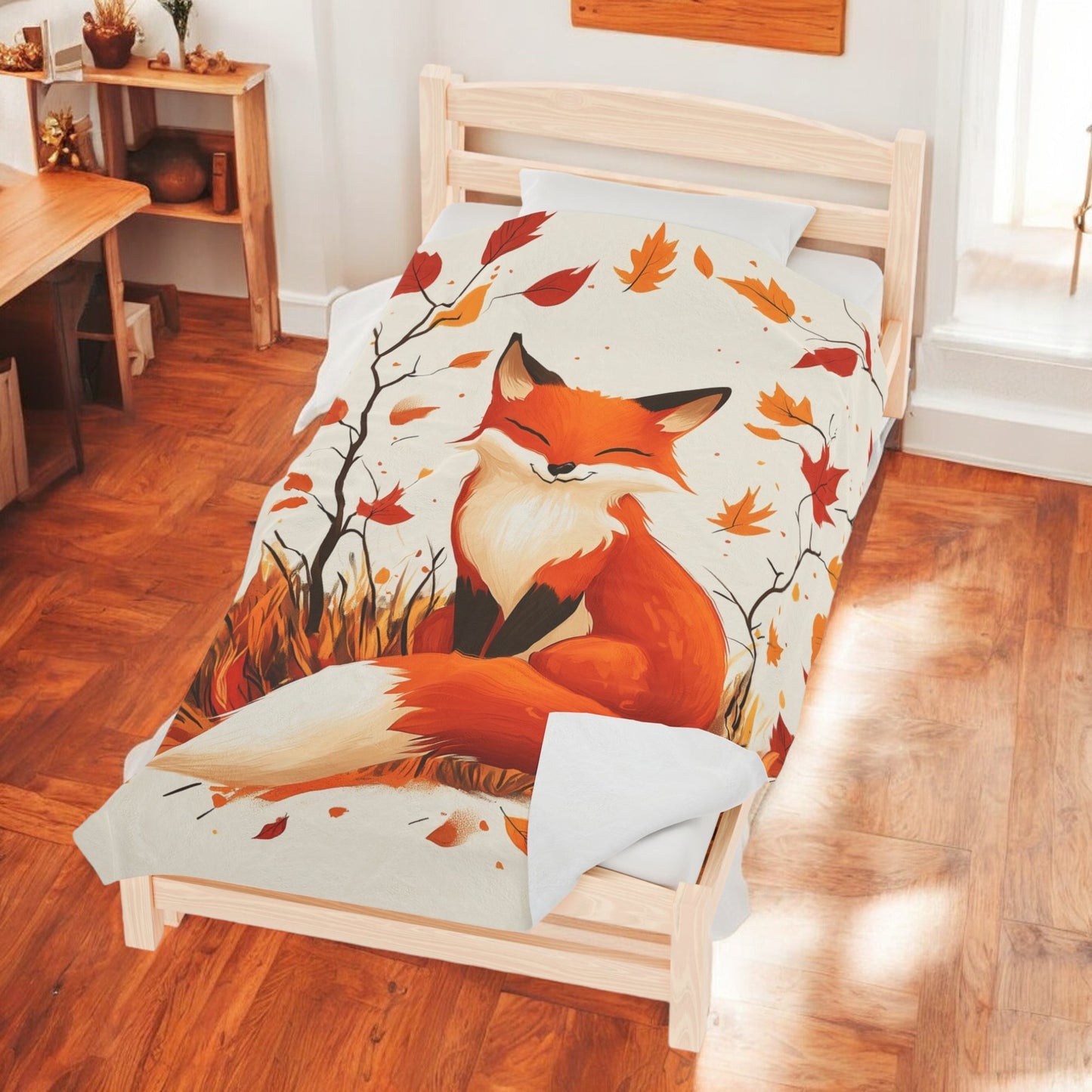 The Harbor Fox Blanket 🦊