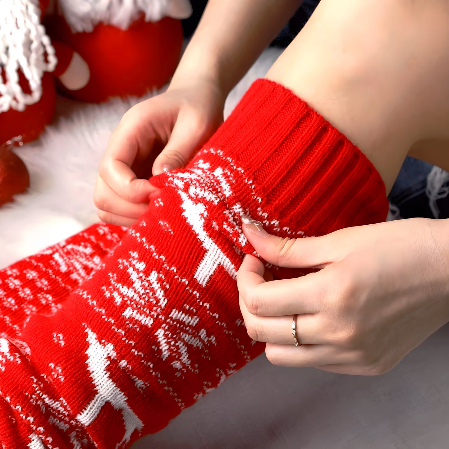 Jingle Toes Holiday Stockings™